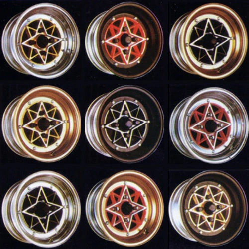 1-10 SSR STAR SHARKS TECHNO BOSOZUKO RIMS (SILVER) +9 OFFSET DEEP DISH (4 PACK) (INCH DOWN) [K FORCE] KF-5419 - Image 7