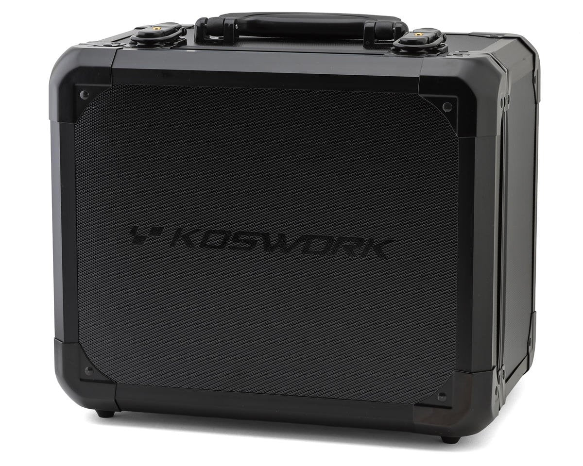 Aluminum Mini-Z Case (Car and Remote) Carrying Box Hauler (300mm x 240mm x 190mm) [Koswork] KOS32302-KMZ - Image 3