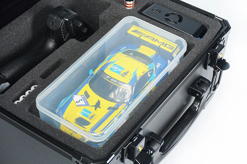 Aluminum Mini-Z Case (Car and Remote) Carrying Box Hauler (300mm x 240mm x 190mm) [Koswork] KOS32302-KMZ - Image 5
