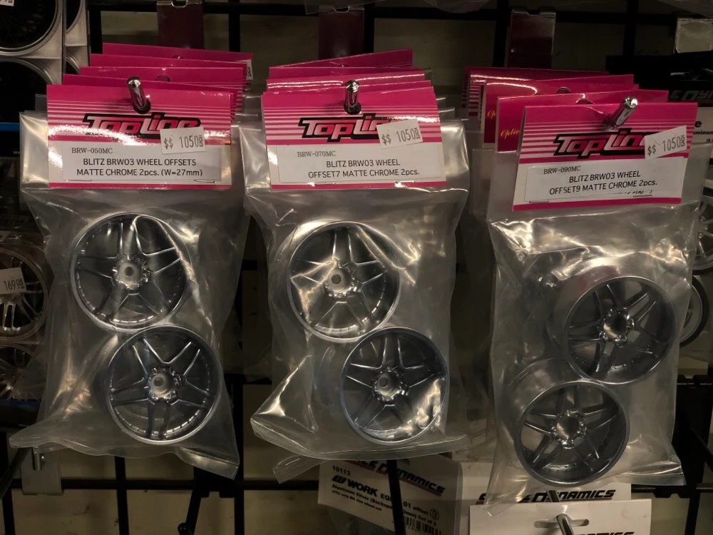 Blitz Technospeed 03 - Matte Chrome - 6mm or 8mm [Topline] EW-0206MC EW-0208MC - Image 5