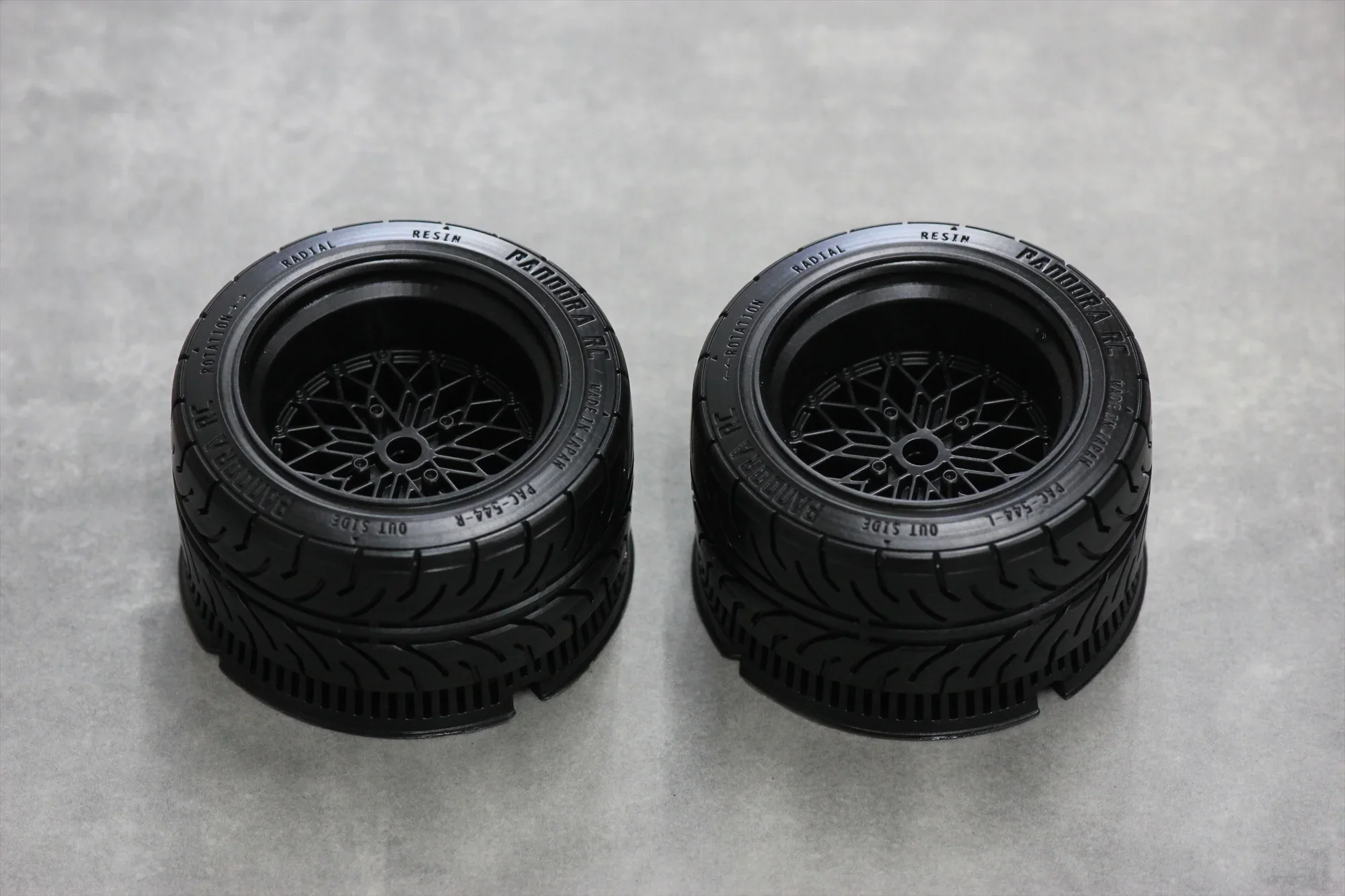 DISPLAY SMALLER DIAMETER RIM-TIRE GLOWSTAR - STAR ROAD MESH - 30 WHEEL (inch down) [Pandora RC] PAC-544 - Image 4