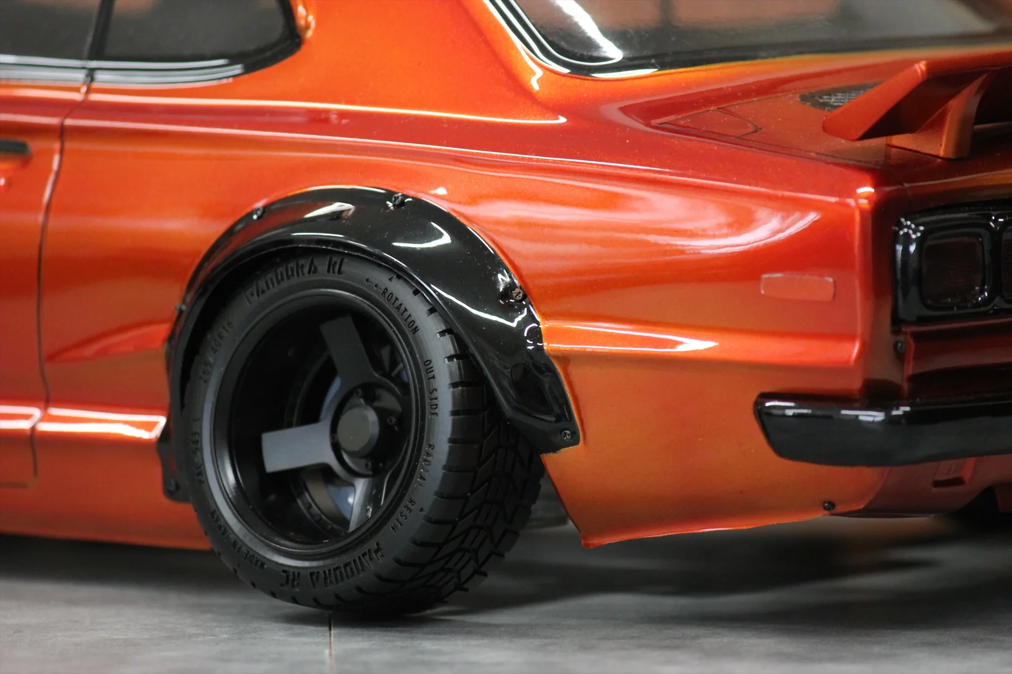 DISPLAY SMALLER DIAMETER RIM ZERO4 4 SPOKE - 26mm WHEEL (inch down) [Pandora RC] PAC-543 - Image 3