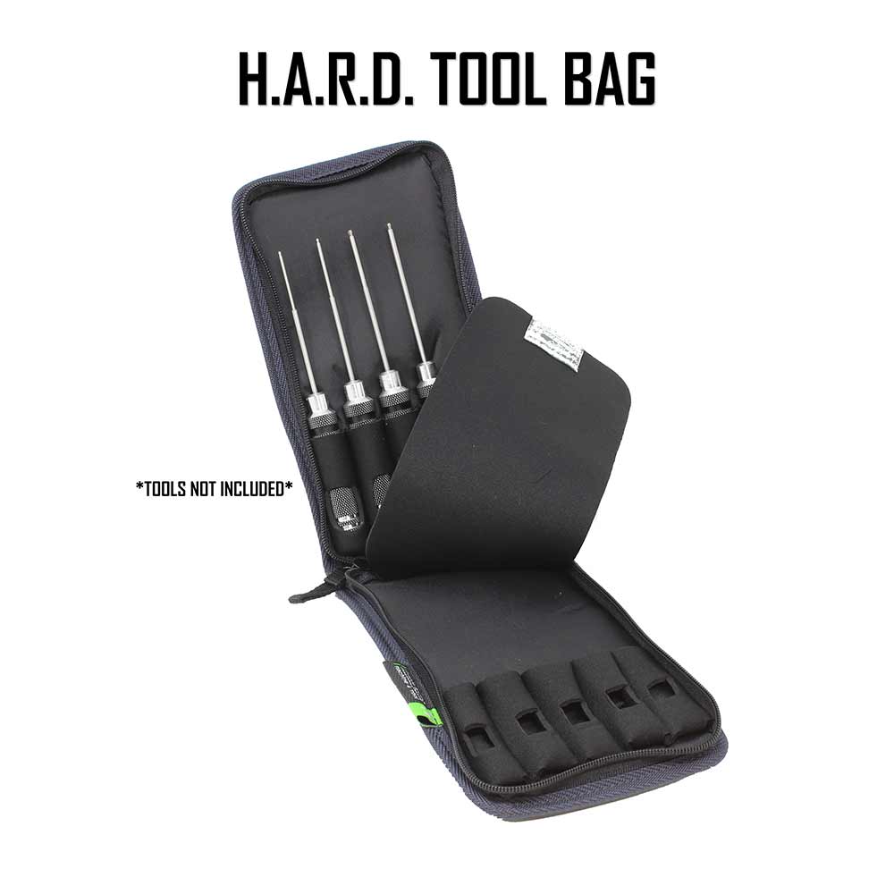 HARD TOOL BAG POUCH (24cm x 13.5cm) - 10 slot [HARD] H9001 - Image 3
