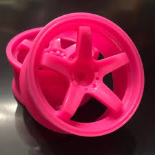 HIGH TRACTION N Model Ver III 5 Spoke Concave Rims (PINK) 5mm - 7mm [Topline RC] TDW-054PK TDW-074PK - Image 4