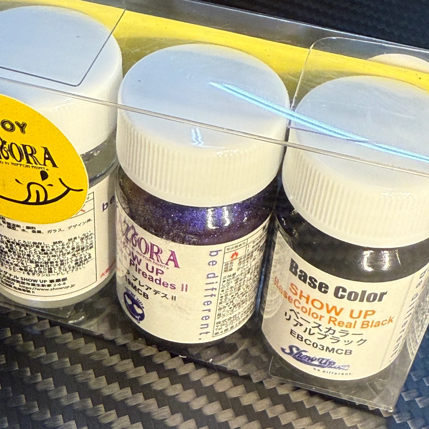 ENJOY Maziora Cosmo Series PAINT SYSTEM (Base, Paint, Clear) Micro 15mL Bottles Paint (For Airbrush Use) (Made in Japan) [Show Up] - Image 11