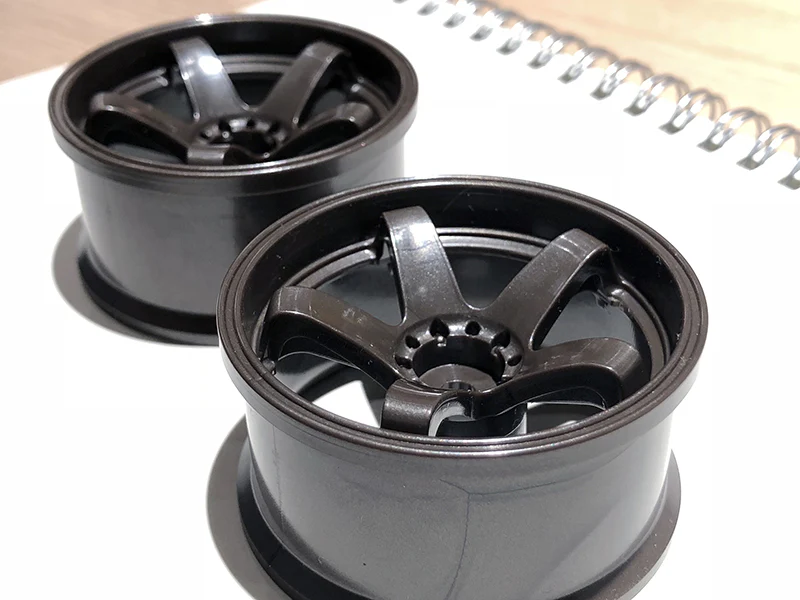 N Model Ver III Deep Face Concave Rims (Bronze Gun Metal) 6mm - 7mm - 8mm [Topline RC] - Image 4