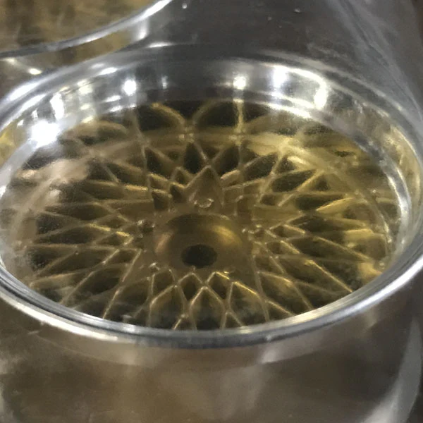 SSR Formula Mesh Rims +8mm - +6mm (Gold w- Chrome Lip) [RC-Art] ART4708G ART4706G - Image 4