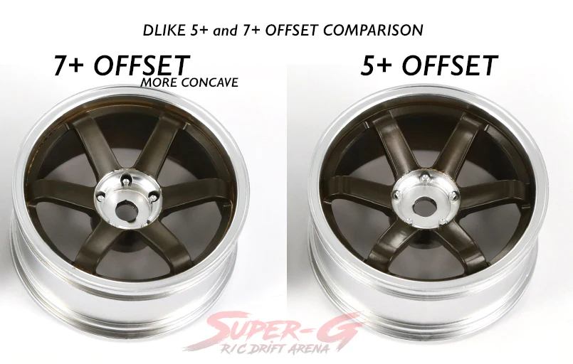 TE-37SL MS-37SL Rims 5mm - 7mm (White) [D-Like] DL395-2 DL394-2 - Image 3