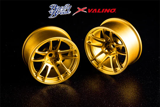 VALINO N820S Aluminum Wheel 26mm (OFF+7) 1-10 Drift Rim - Pink Silver Purple Red Gold Black [Overdose] BB-RW-011 BB-RW-012 BB-RW-013 - Image 10