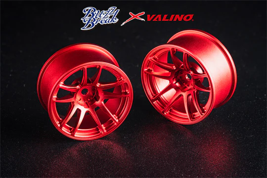 VALINO N820S Aluminum Wheel 26mm (OFF+7) 1-10 Drift Rim - Pink Silver Purple Red Gold Black [Overdose] BB-RW-011 BB-RW-012 BB-RW-013 - Image 12