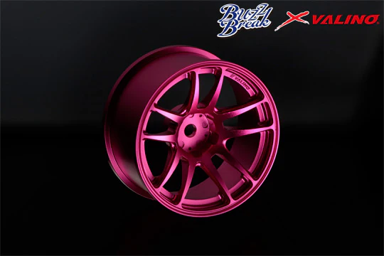 VALINO N820S Aluminum Wheel 26mm (OFF+7) 1-10 Drift Rim - Pink Silver Purple Red Gold Black [Overdose] BB-RW-011 BB-RW-012 BB-RW-013 - Image 5