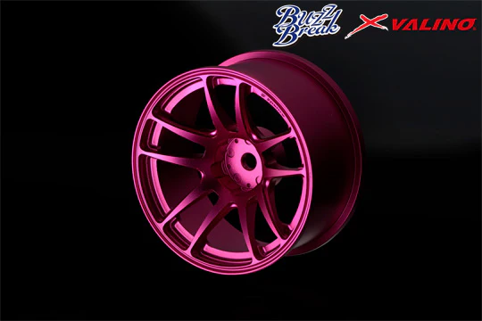 VALINO N820S Aluminum Wheel 26mm (OFF+7) 1-10 Drift Rim - Pink Silver Purple Red Gold Black [Overdose] BB-RW-011 BB-RW-012 BB-RW-013 - Image 6