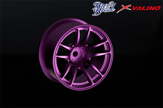 VALINO N820S Aluminum Wheel 26mm (OFF+7) 1-10 Drift Rim - Pink Silver Purple Red Gold Black [Overdose] BB-RW-011 BB-RW-012 BB-RW-013 - Image 8