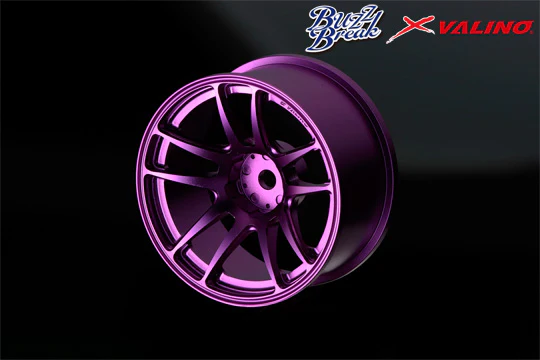 VALINO N820S Aluminum Wheel 26mm (OFF+7) 1-10 Drift Rim - Pink Silver Purple Red Gold Black [Overdose] BB-RW-011 BB-RW-012 BB-RW-013 - Image 9